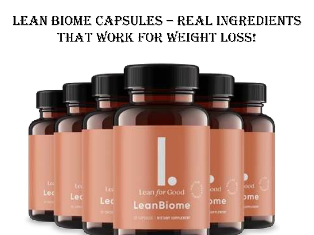 LeanBiome-How it work